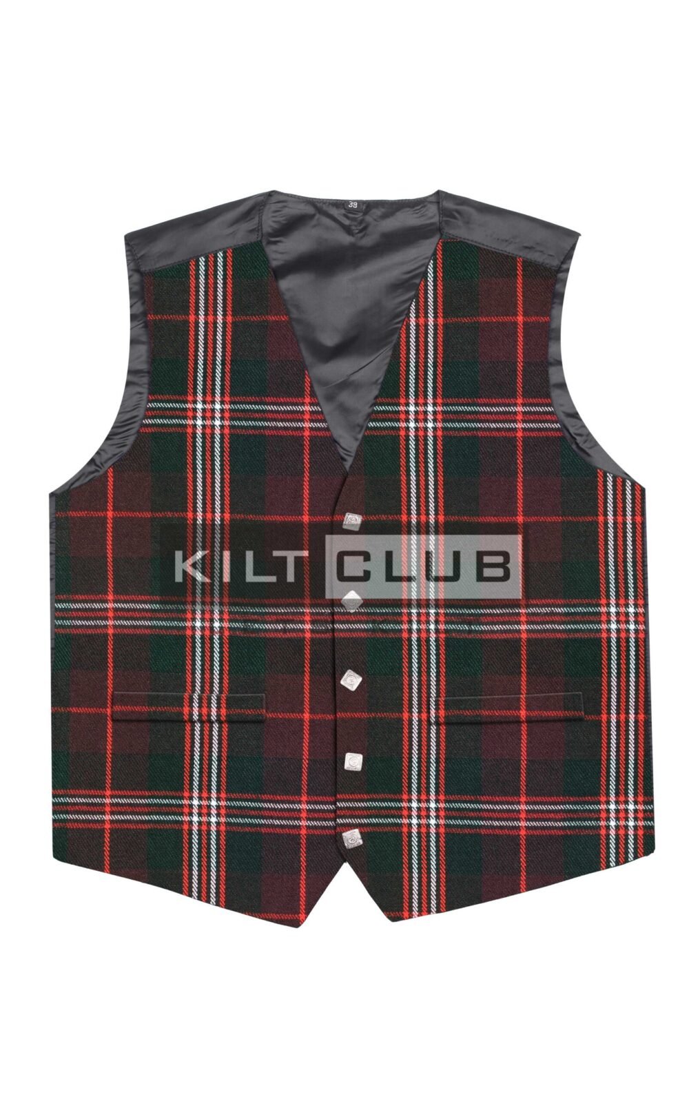 Hunting Scott Tartan Argyll Waistcoat