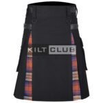 Irish Beer Tartan Hybrid Kilt