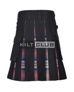 Alternative view of Irish Beer Tartan Hybrid Kilt