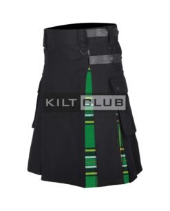 Alternative view of Irish National Tartan Hybrid Kilt