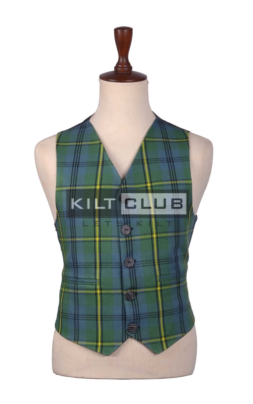Johnston Ancient Tartan Waistcoat