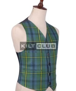 Alternative view of Johnston Ancient Tartan Waistcoat