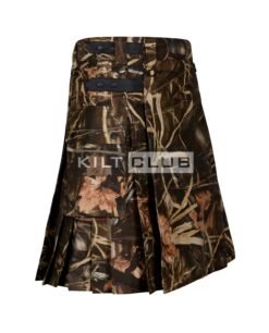 Alternative view of Jungle camo Utility Kilt