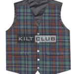 Kerry Tartan Argyll Waistcoat