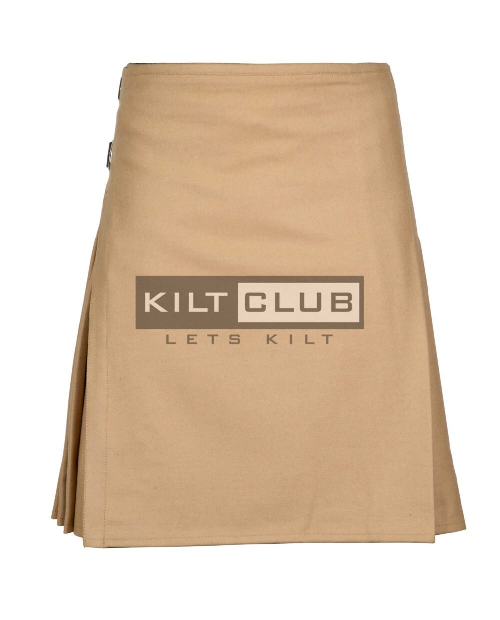 Khaki Wool 8 Yard Kilt