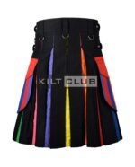 LGBTQ Pride Hybrid Utility Scottish Kilt - Image 4