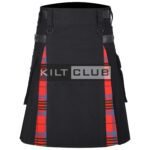 Leslie Red Ancient Hybrid Kilt