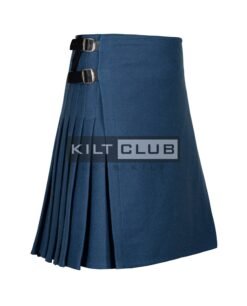 Alternative view of Lovat Blue Wool 8 Yard Kilt