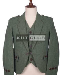 Lovat Green Wool Argyll Jacket