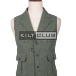 Lovat Green Wool Utility Waistcoat