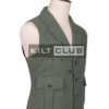 Lovat Green Wool Utility Waistcoat
