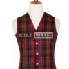 Macdonald Tartan 5 Buttons Argyll Waistcoat