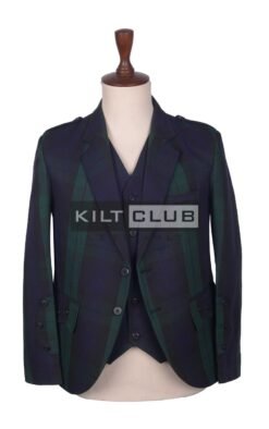 Black Watch Tartan Scottish Jacket