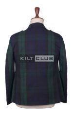 Black Watch Tartan Scottish Jacket - Image 2