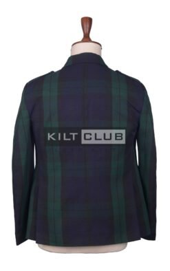 Alternative view of Black Watch Tartan Scottish Jacket