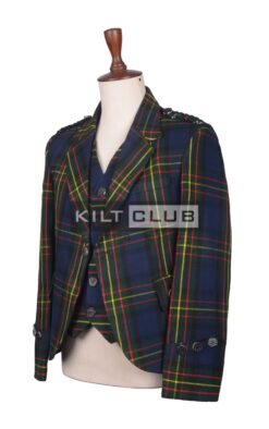 Alternative view of Mackay Tartan Argyll Jacket