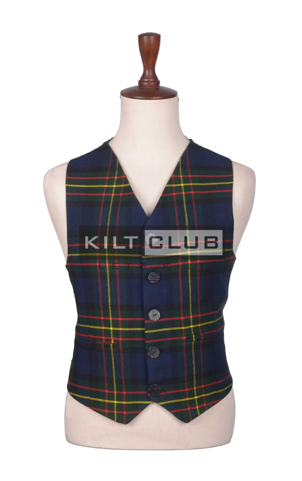Mackay Tartan Argyll Waistcoat
