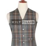 Mackenzie Weathered Tartan Waistcoat
