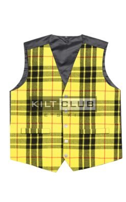 Alternative view of Macleod of Lewis Tartan Argyll Waistcoat