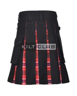 Alternative view of Macrae Red Hybrid Kilt