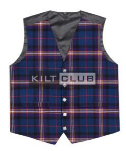 Masonic Tartan Argyll Waistcoat