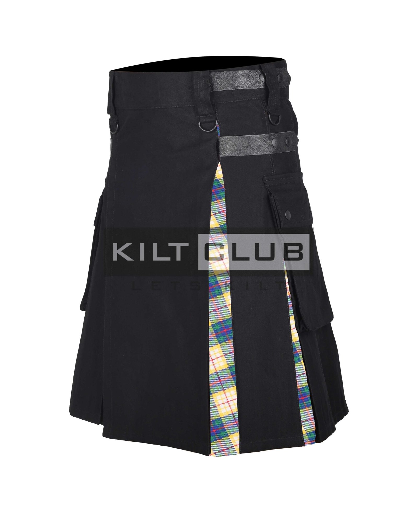 Moodie Canice Tartan Utility Hybrid kilt - Image 3
