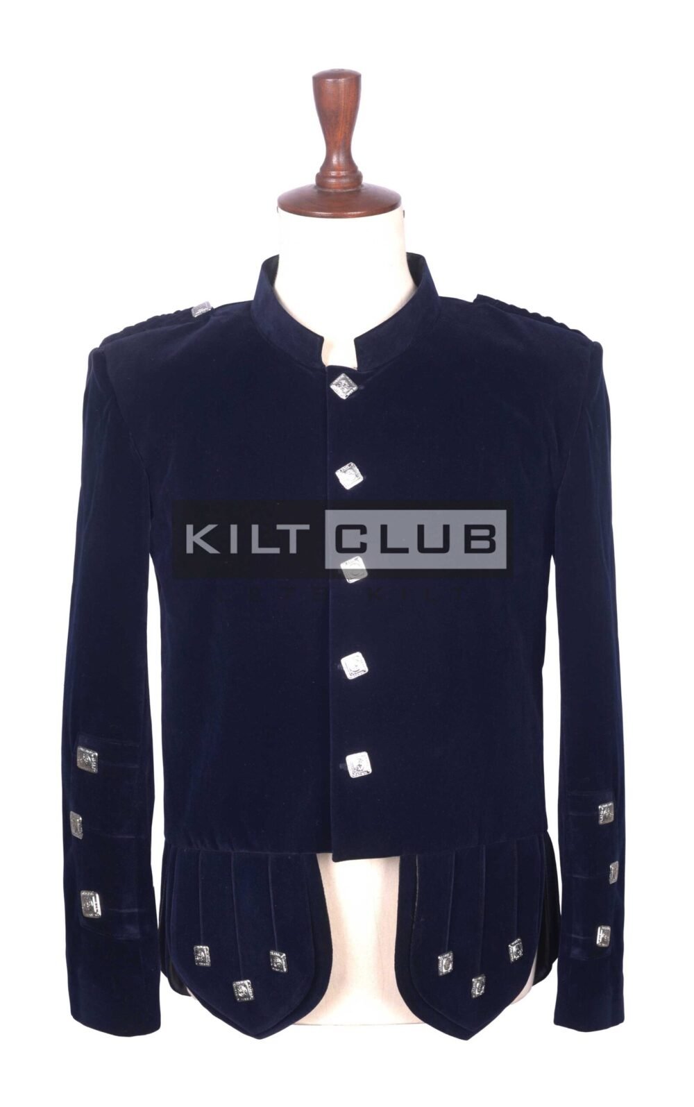 Navy Velvet Kenmore Doublet Jacket