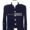 Navy Velvet Kenmore Doublet Jacket