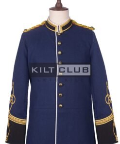 Navy Wool Military Officer Coat