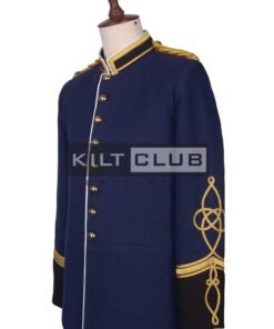 Alternative view of Navy Wool Military Officer Coat