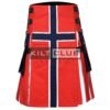 Norwegian Flag Utility kilt