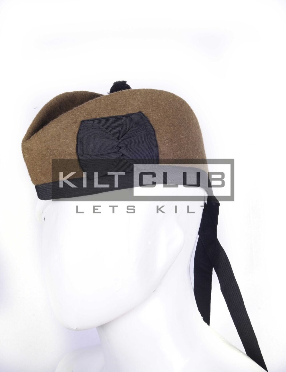 Plain Tan Wool Cap