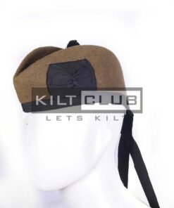Plain Tan Wool Cap