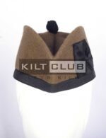 Plain Tan Wool Cap - Image 2