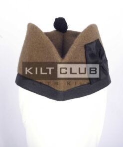 Alternative view of Plain Tan Wool Cap