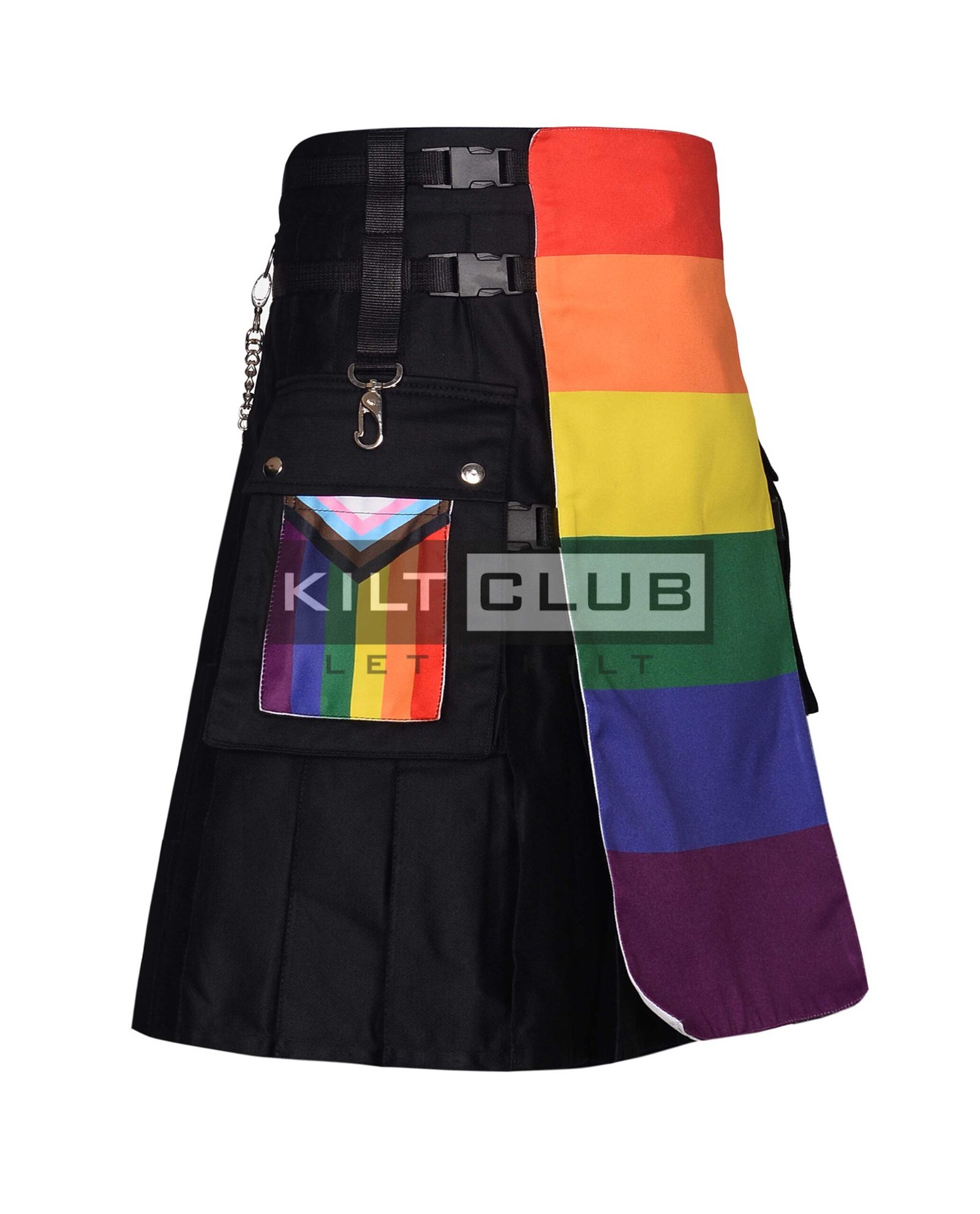 Pride Flag Utility Kilt - Image 3