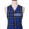 Ramsay Blue Tartan Argyll Waistcoat