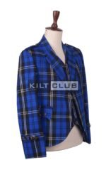 Ramsay Blue Tartan Argyll Jacket - Image 3