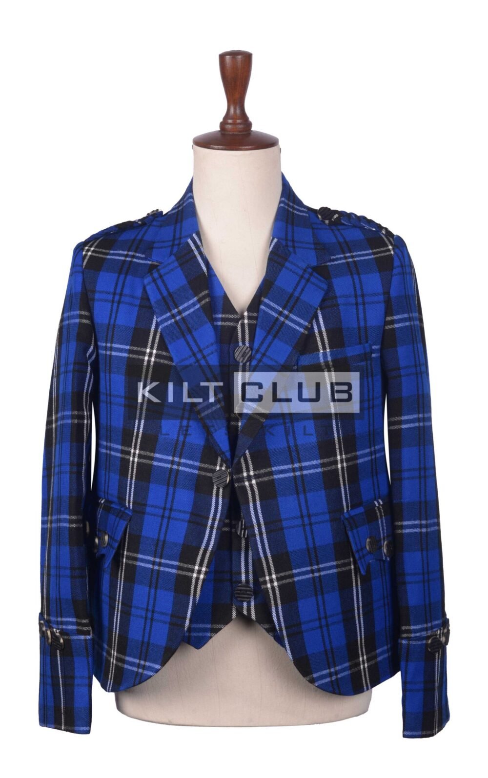 Ramsay Blue Tartan Argyll Jacket