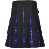 Ramsay Blue Cotton Hybrid Utility kilt