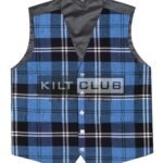 Ramsey Blue Hunting Tartan Vest