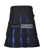 Ramsey blue hybrid kilt