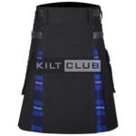 Ramsey blue hybrid kilt