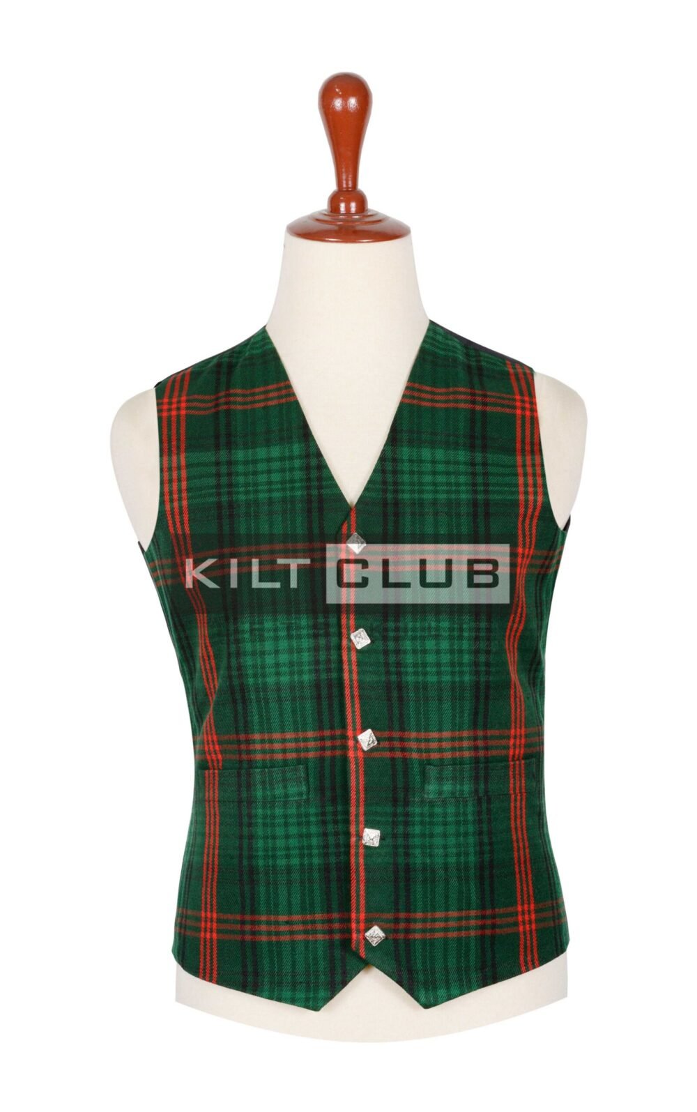 Ross Hunting Modern Tartan Waistcoat
