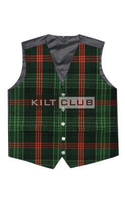 Alternative view of Ross Hunting Modern Tartan Waistcoat