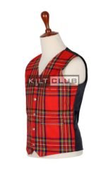 Royal Stewart Tartan Waistcoat - Image 3