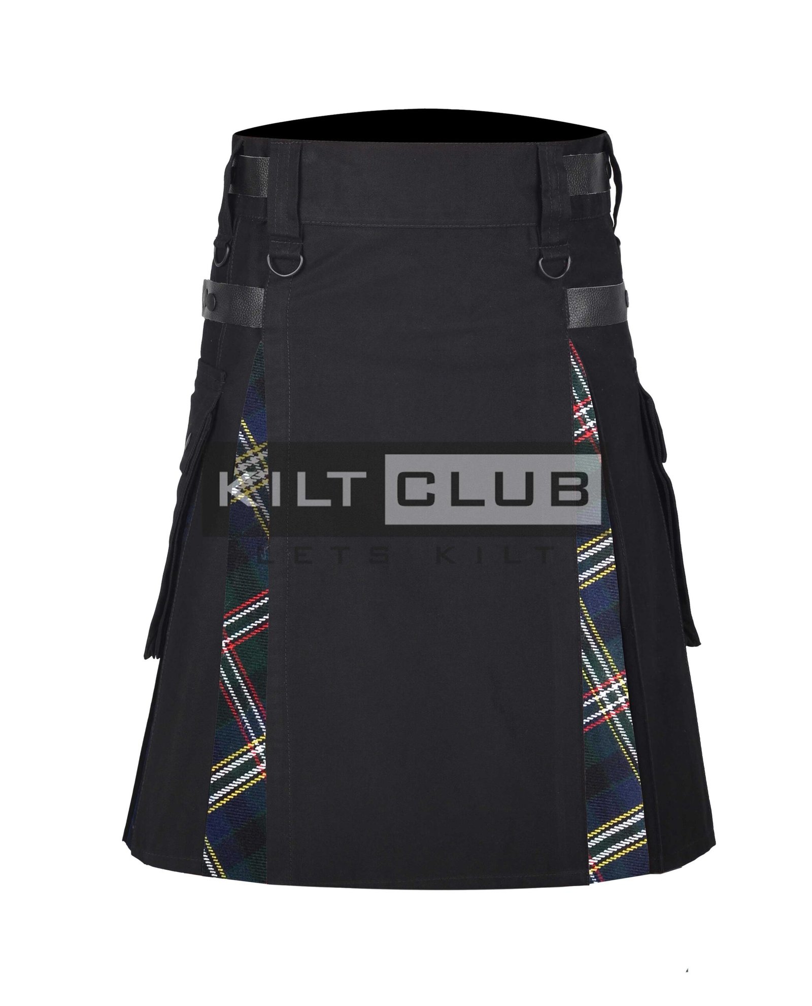 Scott Green Tartan Utility Hybrid Kilt