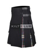 Scott Green Tartan Utility Hybrid Kilt - Image 2