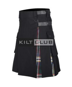 Alternative view of Scott Green Tartan Utility Hybrid Kilt