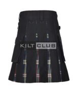 Scott Green Tartan Utility Hybrid Kilt - Image 3